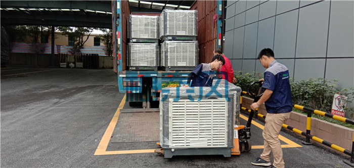 廣州工業(yè)廠房車間降溫設備環(huán)?？照{安裝